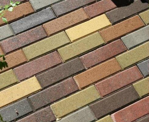 Тротуарна плитка Кирпич вузький