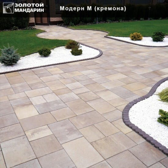 Тротуарна плитка Модерн М