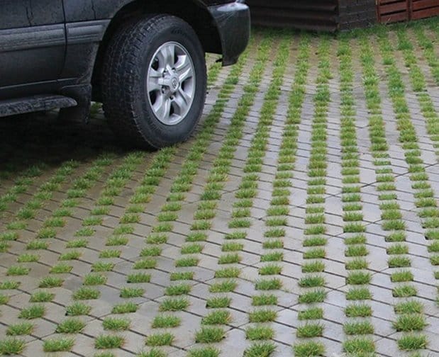 Тротуарна плитка Паркувальна решітка