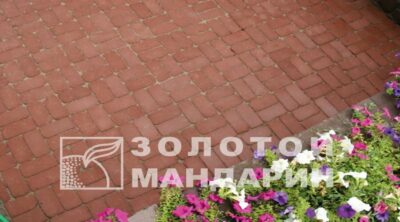 Кирпич 200х100 Антик БОРДОВИЙ