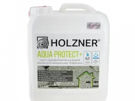 Гідрофобізатор з ефектом мокрого каменю Holzner AQUA PROTECT+ 5L