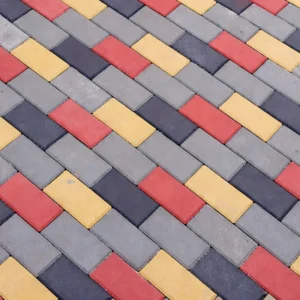 Кирпич 200х100 чорний сірий жовтий червоний