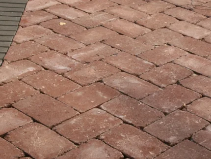 Кирпич 240х160 антик бордовий