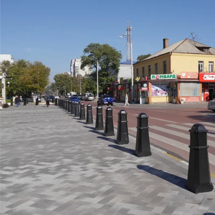 Тротуарна плитка Паркет у кольорі Грейс