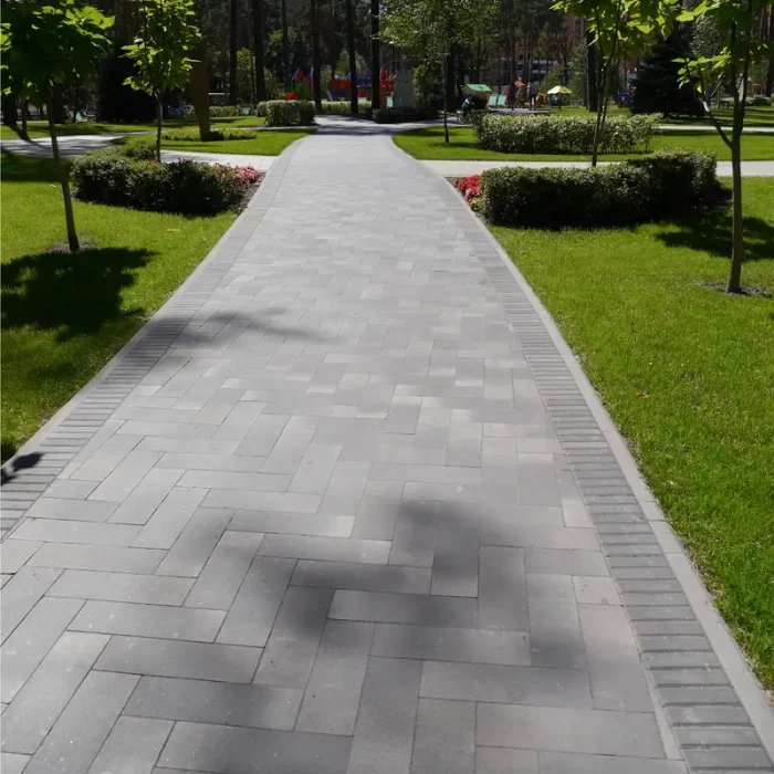Тротуарна плитка Паркет у кольорі Грейс