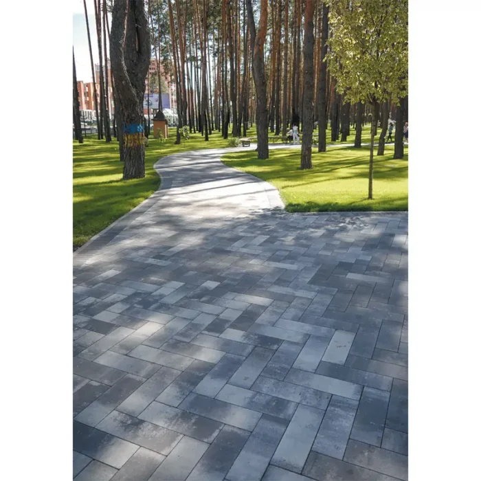 Тротуарна плитка Паркет у кольорі Грейс