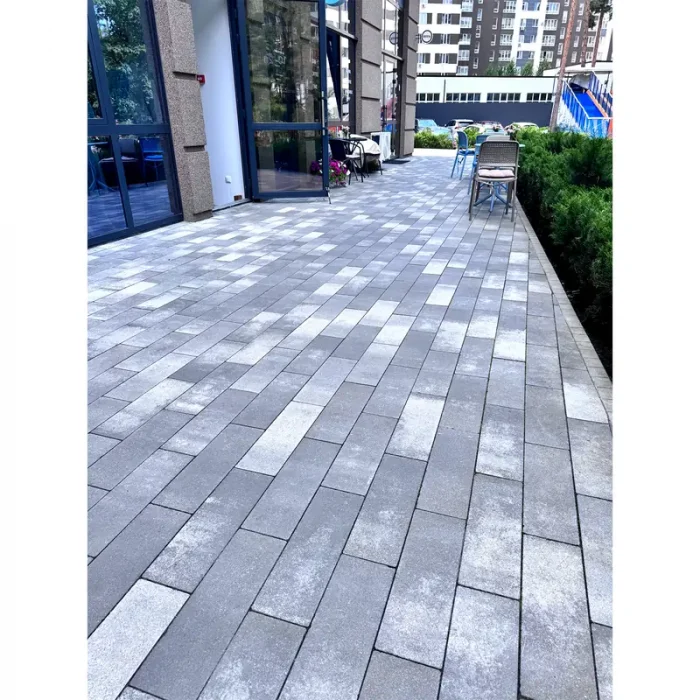 Тротуарна плитка Паркет у кольорі Грейс