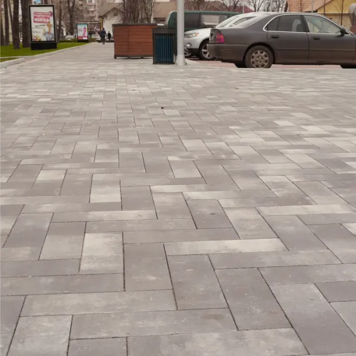 Тротуарна плитка Паркет у кольорі Грейс