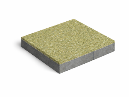 Плита 400х400 без фаски гірчичний