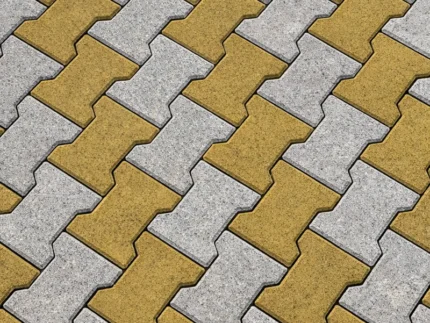 Подвійне Т сірий гірчичний