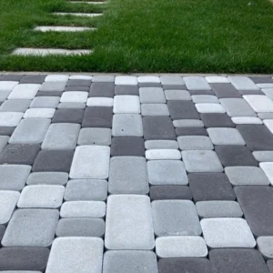 Старе місто (сірий, білий, чорний)