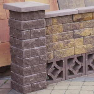 Тротуарна плитка Блок декоративный для столба 300х300х100 купити Київ | Золотий Мандарин