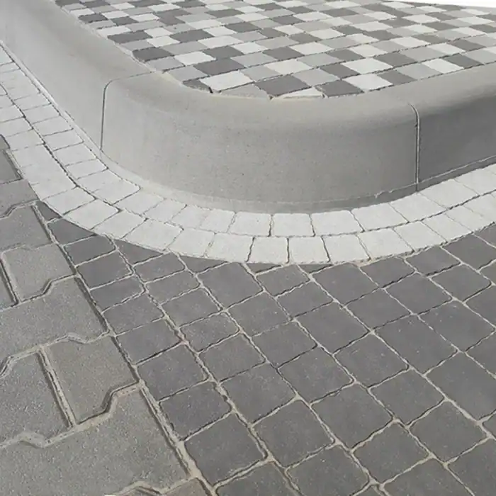 Тротуарна плитка Бордюр дорожный радиусный фото 3 | Золотий Мандарин