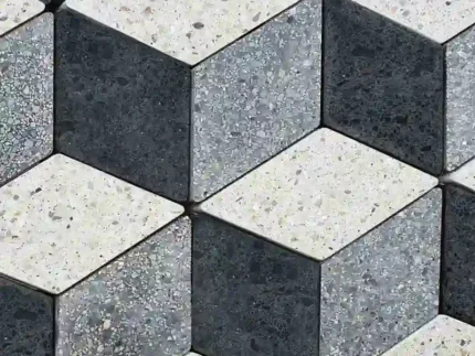 Ромб великий полірований шедоу вайт