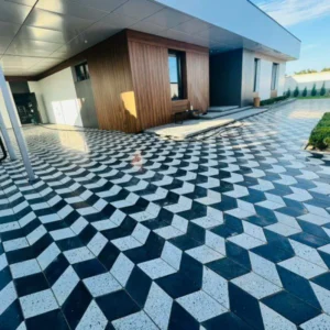 Тротуарная плитка Террасная плитка Ромб большой полированный купить Киев | Золотой Мандарин