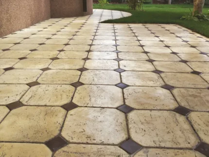 Тротуарная плитка Террасная плитка Тиволли h-20 купить Киев | Золотой Мандарин