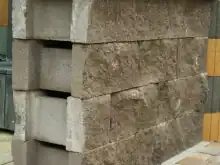 Тротуарная плитка Блок декоративный несъемной опалубки 500×400×235 купить Киев | Золотой Мандарин