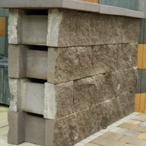 Тротуарная плитка Блок декоративный несъемной опалубки 500×400×235 купить Киев | Золотой Мандарин