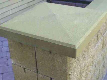 Тротуарная плитка Крышка четырехскатная 380х380 купить Киев | Золотой Мандарин