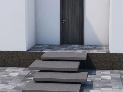 Тротуарная плитка Ступени Летучие купить Киев | Золотой Мандарин