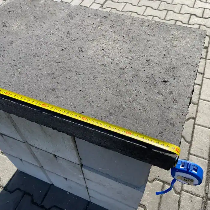Кришка Плита декоративна 450x700 (дві колоті сторони)