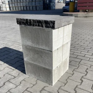 Тротуарная плитка Крышка Плита декоративная 450×450 (две колотые стороны) купить Киев | Золотой Мандарин