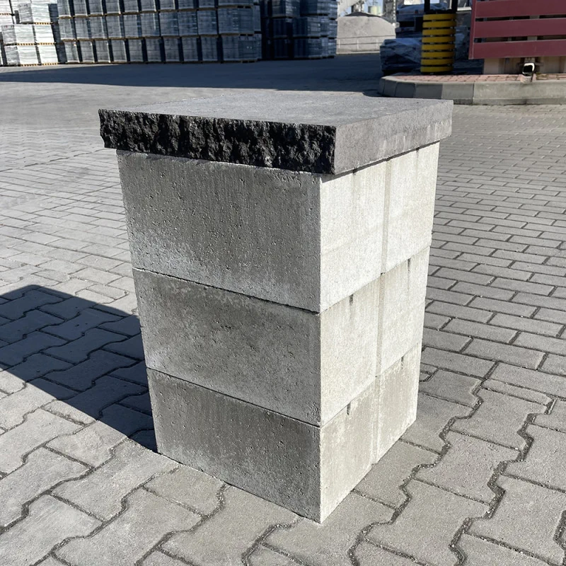 kryshka_parapetna_4_1-800x800 Тротуарная плитка Крышка Плита декоративная 450×450 (две колотые стороны) купить Киев | Золотой Мандарин