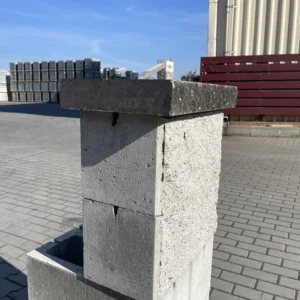 Тротуарная плитка Крышка Плита декоративная 450×300 (две колотые стороны) купить Киев | Золотой Мандарин