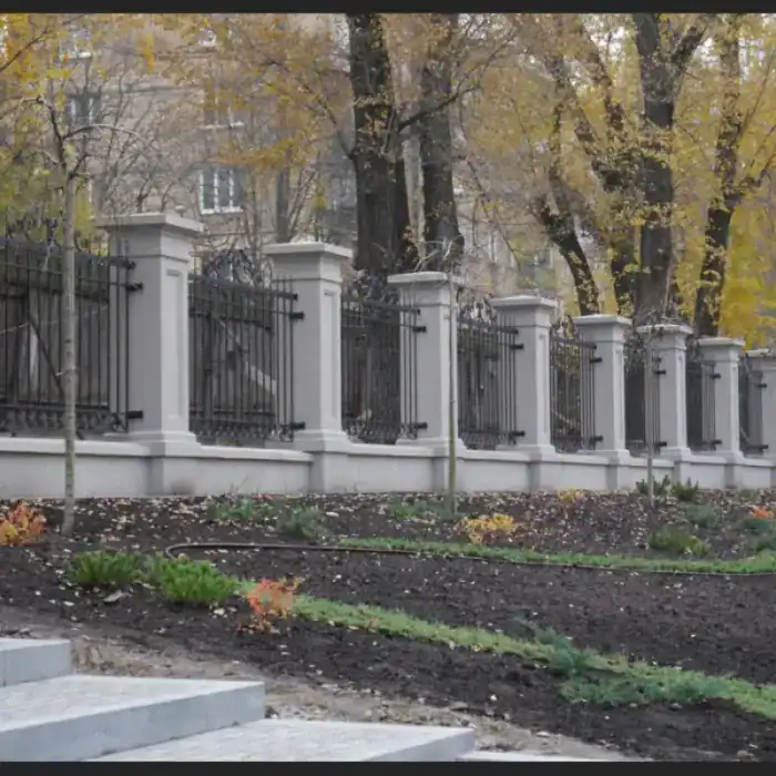 Колона паркану, колона паркану кутова