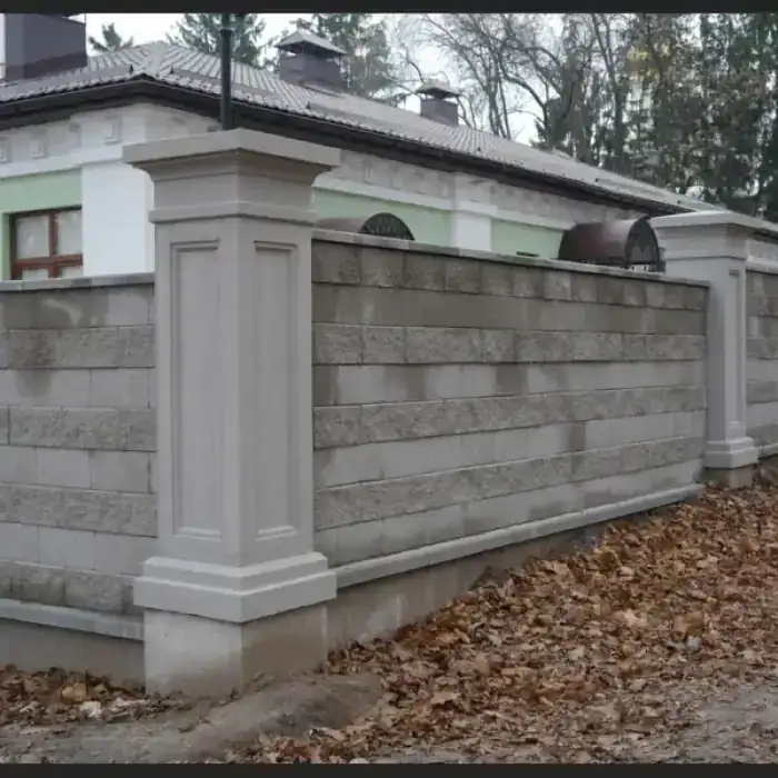 Колона паркану, колона паркану кутова