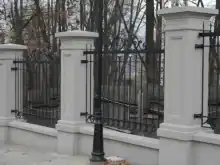 Тротуарная плитка Колонна забора, колонна забора угловая купить Киев | Золотой Мандарин