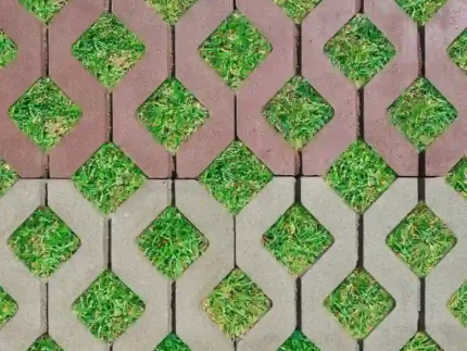 Тротуарная плитка Тротуарная плитка ПАРКОВОЧНАЯ РЕШЕТКА купить Киев | Золотой Мандарин