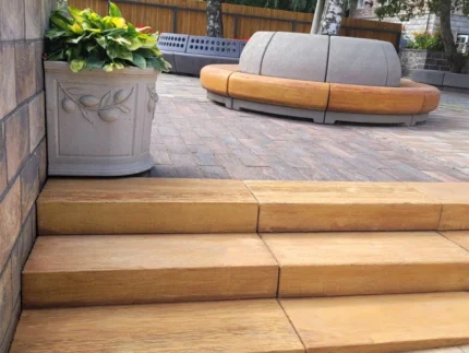 Тротуарная плитка Ступень Форест большая 1000х400 купить Киев | Золотой Мандарин