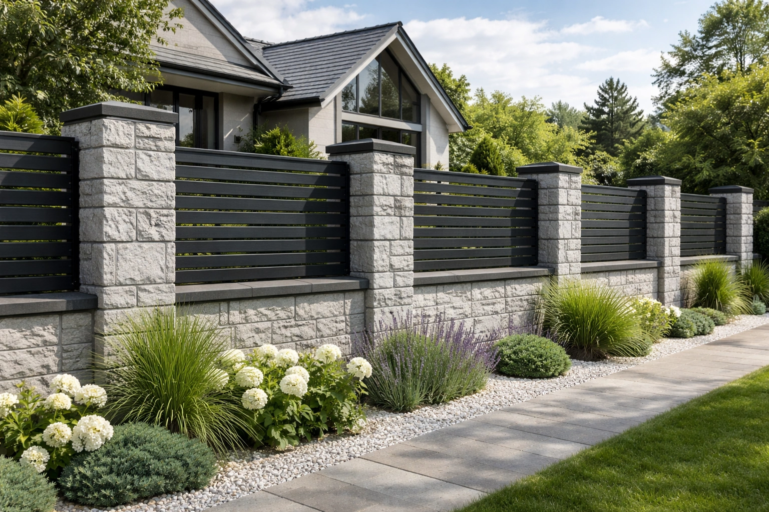 Блоки для паркану