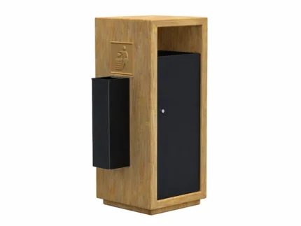 Тротуарная плитка Урна Соло Форест с пепельницей купить Киев | Золотой Мандарин