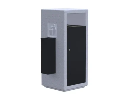 Тротуарная плитка Урна Соло с пепельницей купить Киев | Золотой Мандарин