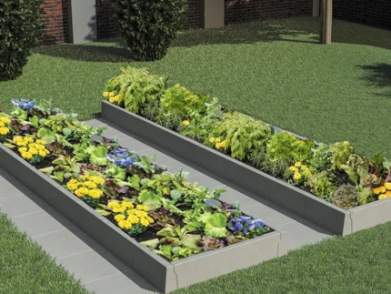 Тротуарная плитка Высокая грядка Комфорт купить Киев | Золотой Мандарин