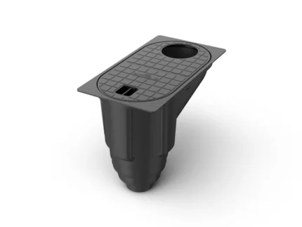 Бокс водостічний пластиковий Easy 160х300 з вертикальним відводом 90-110