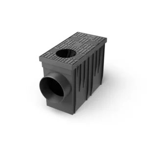 Бокс водостічний пластиковий Easy 140х310 з горизонтальним відводом 110