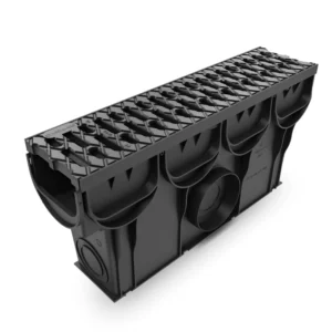 Пісковловлювач пластиковий Easy DN100 H250 з корзиною та решіткою пластиковою щілинною A15