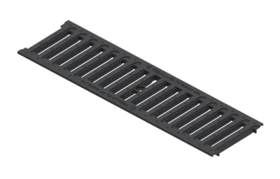 Решітка Base DN100 пластикова щілинна A15