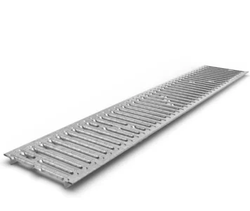 Решітка Base DN150 сталева оцинкована щілинна A15 під кріплення