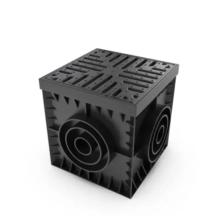 Решітка Base 300х300 чавунна сніжинка R50