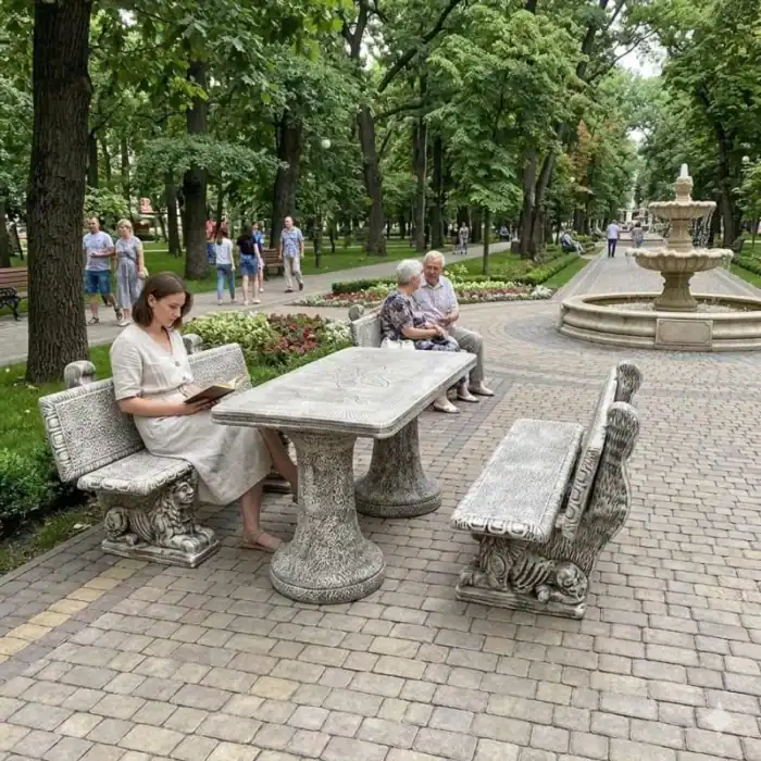 Стіл Меса Іспана Лавочки Меса Іспана