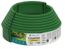 Бордюр садовий пластиковий Country Premium H110 зелений 10 м