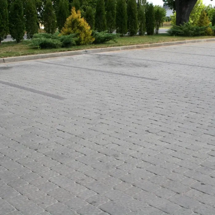 Тротуарна плитка Стара площа у кольорі Сірий